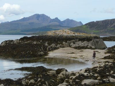 The beach at Ord on Skye