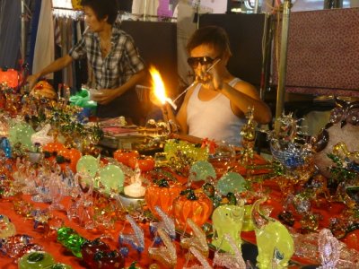 Glass sculpting