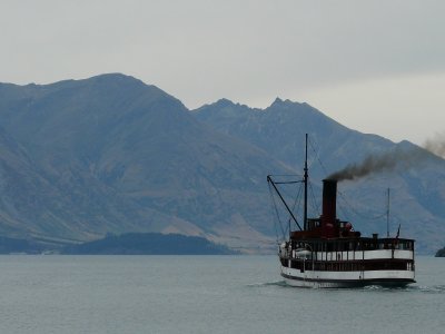 Steaming toward the Remarkables