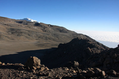 The view from the crater rim