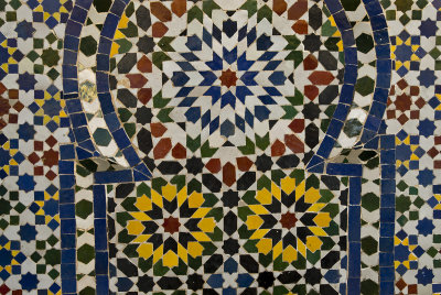 Mosaic, Rabat, Morocco