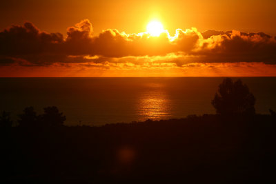 Sunset in Algarrobo