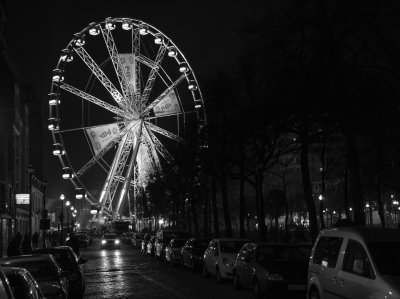 Ferris wheel at Place Sainte-Catherine