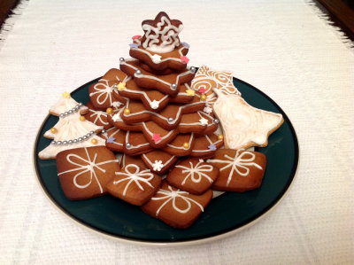 Gingerbread Christmas tree