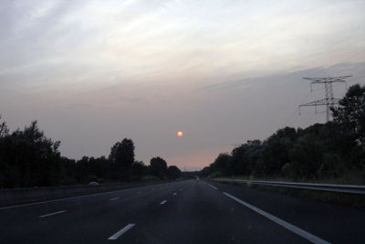 Coucher du soleil.....