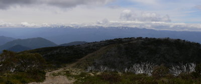Mt Kosciuszko from Mt Pinnibar