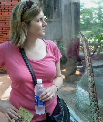 Python at Ho Chi Minh City Botanical Gardens Zoo