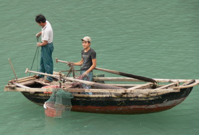 Fishermen, Halong Bay