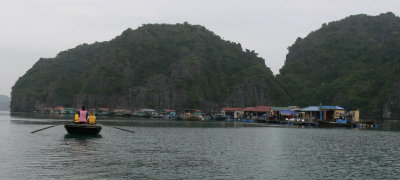 Fishing Village,  Halong Bay