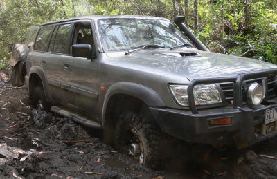 Stuck again on Tom Burns Road, Rubicon