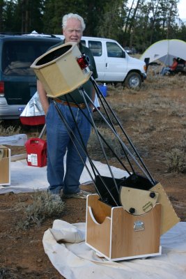 Bob Peterson and his 12 Dob