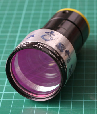 My Ca K module based on a Ca K 'PST' filter with an ERF and different blocking filter