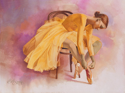 Ballerina - watercolor