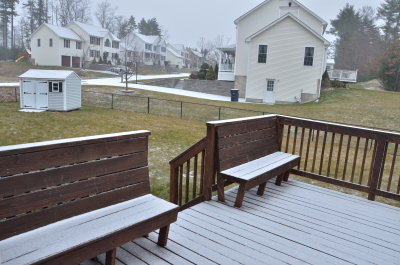 backyard and deck