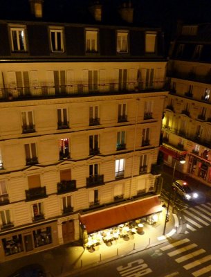 View from hotel room, Latin Quarter, Paris