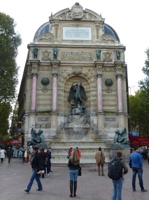 Fountain St-Michel,Paris