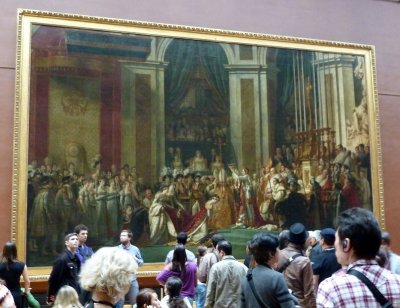 The Consecration of the Emperor Napoleon and the Coronation of Empress Josphine, the Louvre, Paris