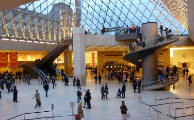 Entrance, the Louvre, Paris