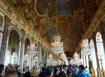 Hall of Mirrors, Palace of Versailles, Paris