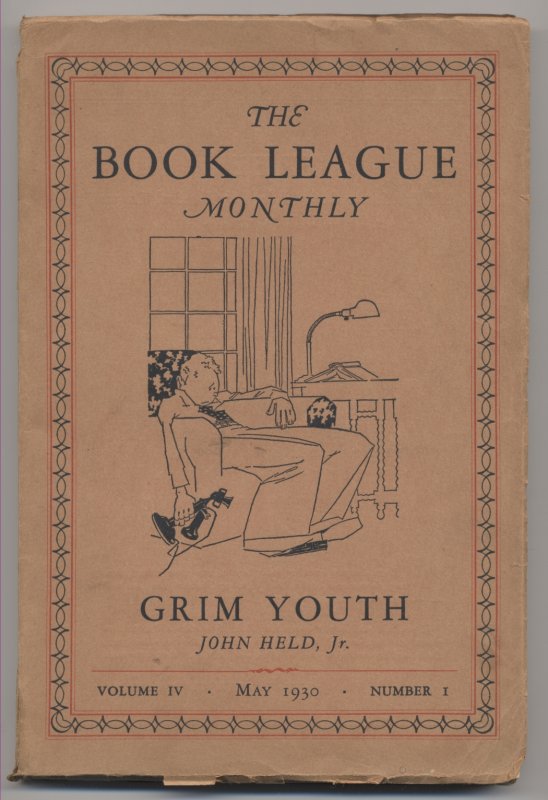 Grim Youth 1st printing of John Held Jr.s novel