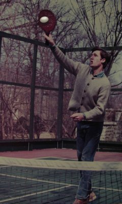 Admittedly, Rick was an accomplished paddle-egg player.  (c. 1977)
