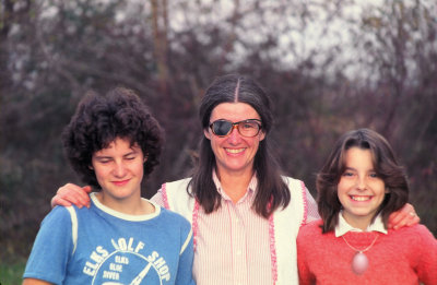 Mary with more adorable daughters (c. 1975)