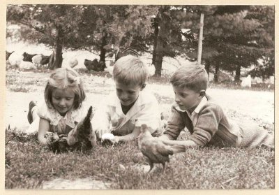 The obsession began at an early age.  (c. 1946)