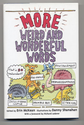 More Weird and Wonderful Words (2003) (inscribed with drawing)