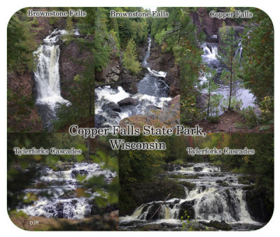 Copper Falls State Park Mouse Pad