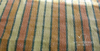 striped towel, before washing