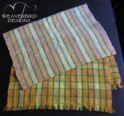 Finished towels