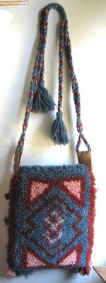 knotted pile bag