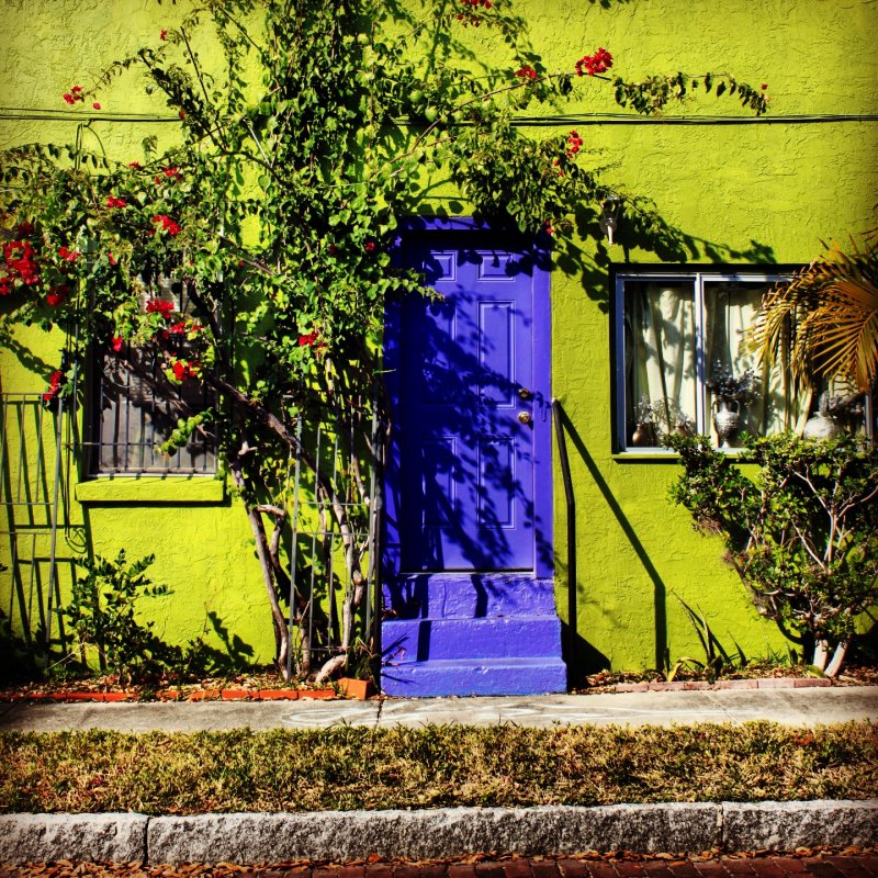 Keylime Purple Door