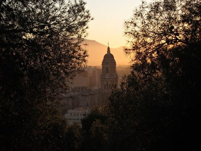 The Cathedral from Gibralfaro hill