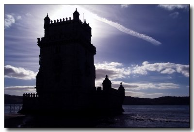The Belem's Tower, girlfriend of Tagus River...