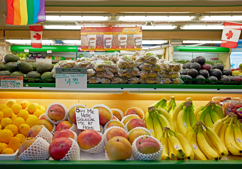 St Lawrence Market fruit monger