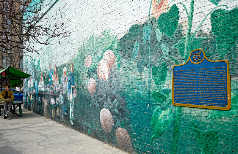 St Lawrence Market mural second market 