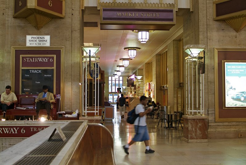 Pennsylvania RR Station Stairway 6