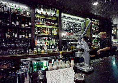 Queen Vic Pub bar & menu