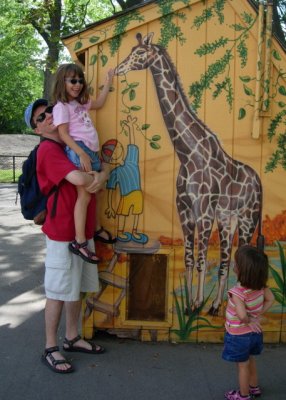 Feeding The Giraffe