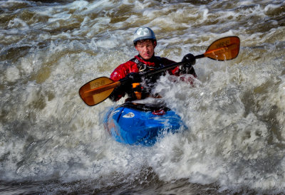 Keep calm and paddle like mad