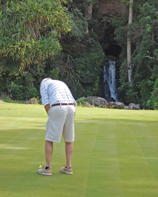 A real waterfall!