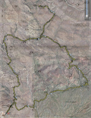Dutchman Trail to Giant Saguaro