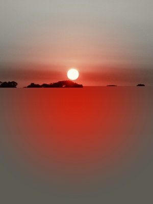 Sunset Grey/Orange