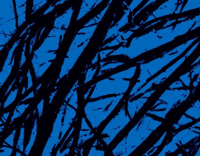 Sticks Blue