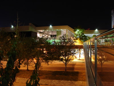 Convention Center at night