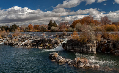 River Scene, Idaho Falls