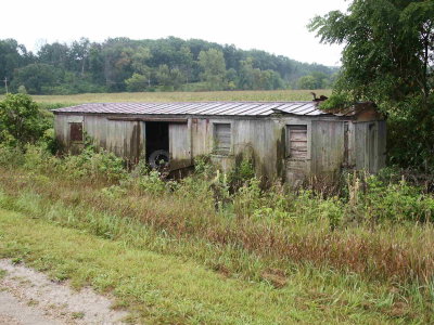 Old Wooden boxcar.