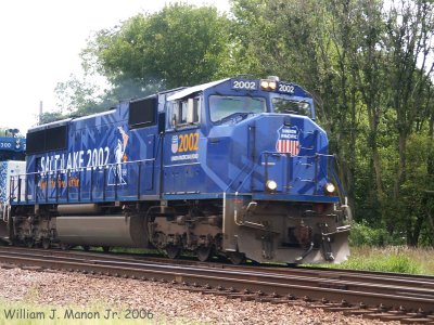 UP 2002 at Nachusa, Illinois