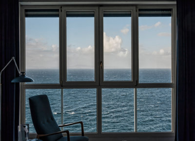 Window and Chair in Sorrento, Italy